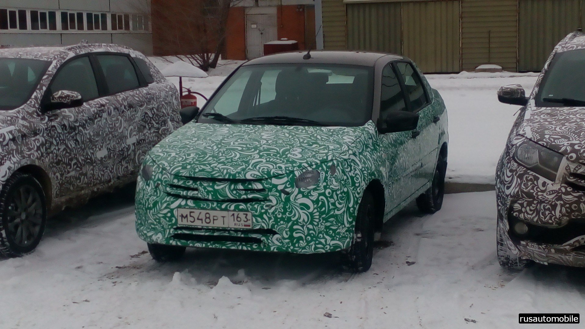 Модернизированная Lada Granta: новые фото