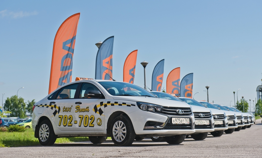 LADA Vesta обеспечивает комфорт гостей самарского аэропорта ''Курумоч'' (KUF)